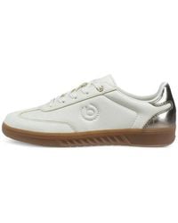 Bugatti - Logo-Embossed Metallic-Effect Sneakers - Lyst