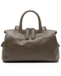 Marsèll - Leather Zip-Top Tote Bag - Lyst