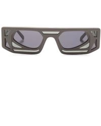 Kuboraum - Mask T9 Rectangle-Frame Sunglasses - Lyst