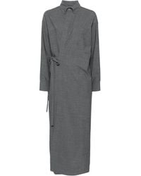 Fabiana Filippi - Wrap Maxi Dress - Lyst