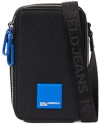 Karl Lagerfeld - Kuriertasche mit Logo-Patch - Lyst