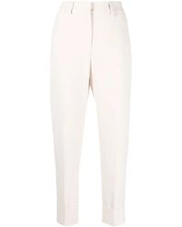 Peserico - Tapered-leg Trousers - Lyst
