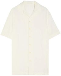 Delos - Textured Camp-Collar Shirt - Lyst