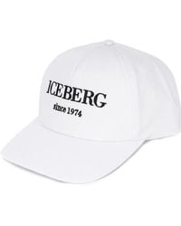 Iceberg - Baseballkappe Mit Logo-Stickerei - Lyst