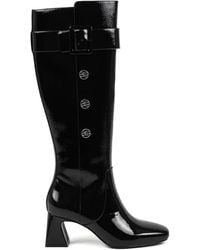 KARL LAGERFELD - 60Mm Beata Autograph Tall Boots - Lyst