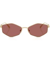 Jimmy Choo - Geometric-Frame Sunglasses - Lyst