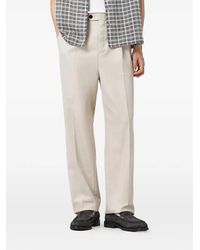 AllSaints - Tallis Pleated Trousers - Lyst