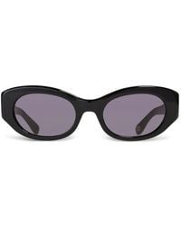 Ganni - X Ace & Tate Dakota Oval-Frame Sunglasses - Lyst