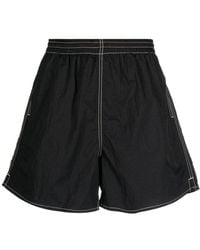 Gramicci - Contrast-stitching Flared Shorts - Lyst