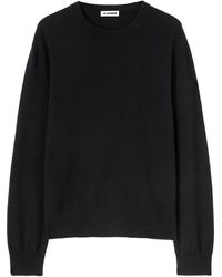 Jil Sander - ラウンドネック カシミアセーター - Lyst