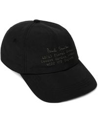 Paul Smith - Logo-Embroidered Baseball Cap - Lyst