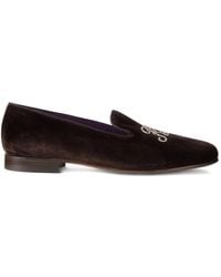 Ralph Lauren - Alonzo Embroidered Slippers - Lyst