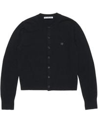 Acne Studios - Cardigan Mit Knöpfen - Lyst