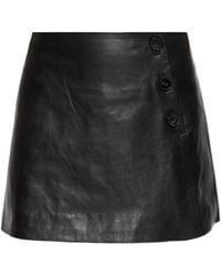 IRO - Rebelle Leather Mini Skirt - Lyst