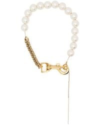 Sacai - Pearl Chain-link Necklace - Lyst