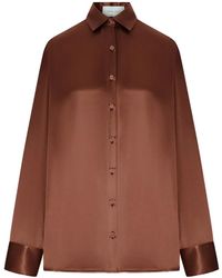THE NINA STUDIO - Back-Opening Shirt - Lyst