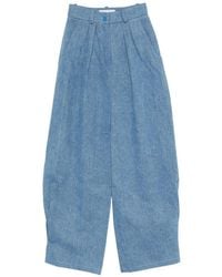 ROWEN ROSE - High-Waist Carrot Jeans - Lyst
