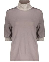 Herno - Wool Blouse - Lyst