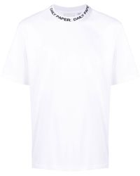 Daily Paper - Logo-print Crew-neck T-shirt - Lyst