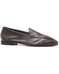 Doucal's - Almond-Toe Flat Loafers - Lyst