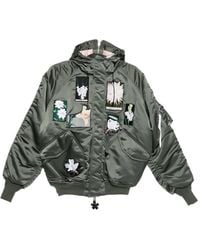 Alpha Industries - Cecilie Bahnsen N-2B Front-Appliqué Hooded Jacket - Lyst