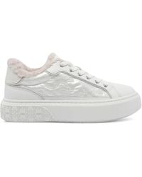 Pinko - Sneakers mit gestepptem Einsatz - Lyst