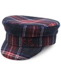 Ruslan Baginskiy - Casquette Gavroche À Carreaux - Lyst