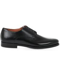 Santoni - Leather Derby Shoes - Lyst