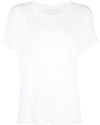 Majestic Filatures - Fitted Cotton T-shirt - Lyst