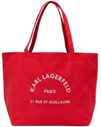 KARL LAGERFELD - Rue St-Guillaume Shopper - Lyst