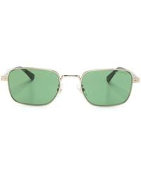 Montblanc - Rectangle-Frame Sunglasses - Lyst