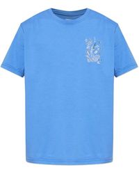 Etro - Logo-Print T-Shirt - Lyst