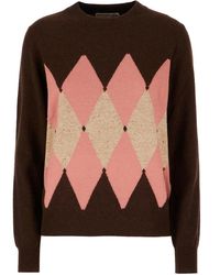 Ballantyne - Maglione A Rombi - Lyst