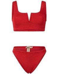 Paramidonna - Serena V-Neck Textured Bikini - Lyst