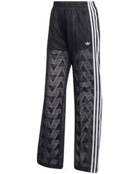 adidas - Stripe Patterned Track Pants - Lyst