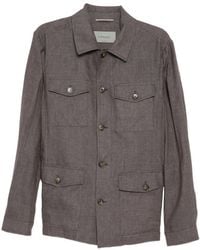 Canali - Veste Légère À Poches Plaquées - Lyst