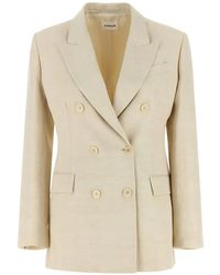 P.A.R.O.S.H. - Blazer Raisa Con Doble Botonadura - Lyst
