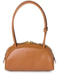 Miu Miu - Cognac Beau Bag - Lyst