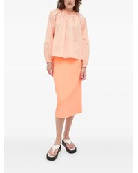 DRYKORN - Pleated-Details Blouse - Lyst