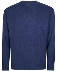 Amaranto - Gc Rotture Crew-Neck Sweater - Lyst