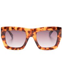 Missoni - Tortoiseshell Oversize-frame Sunglasses - Lyst