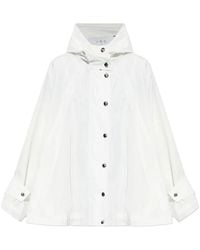 IRO - Chaqueta Con Botones De Presión Y Capucha - Lyst