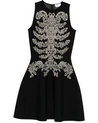 McQueen - Sleeveless Mini Dress - Lyst
