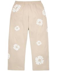 DENIM TEARS - Cotton Wreath Track Pants - Lyst