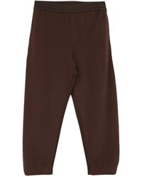 CROQUIS - Pantalon En Maille Stretch À Design Nervuré - Lyst