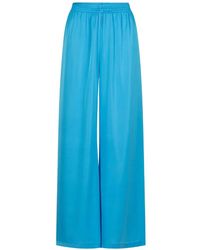 Paramidonna - Safara Elasticated Wide-Leg Trousers - Lyst