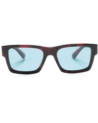 Prada - Tortoiseshell-effect Rectangle-frame Sunglasses - Lyst