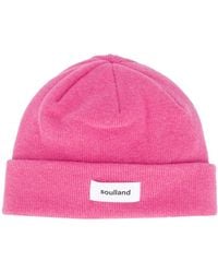 Soulland Berretto doppio strato Villy - Rosa