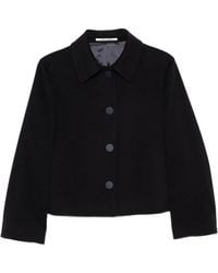 Tagliatore - Lydia Button-Up Cropped Jacket - Lyst