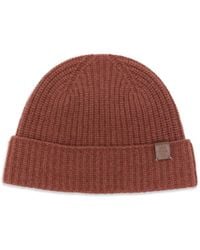 Eleventy - Ribbed-Knit Cashmere Beanie Hat - Lyst